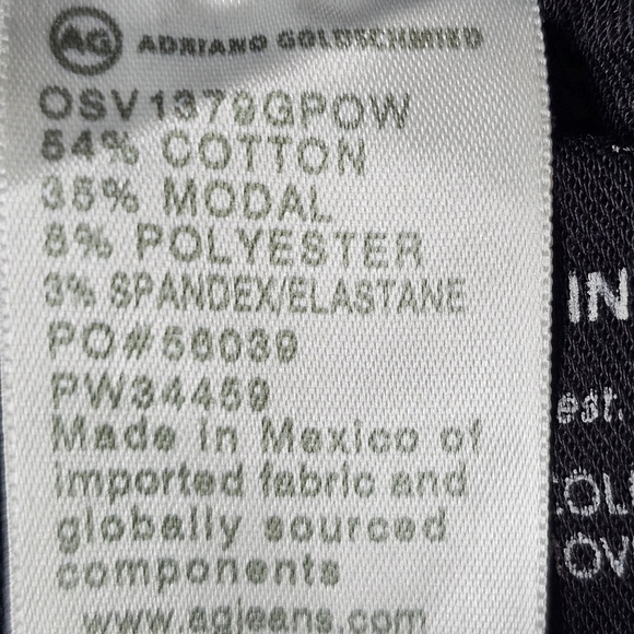 Ag Adriano Goldschmied Farrah High Rise Skinny Gray Velvet Jeans Sz 24 EUC - Picture 10 of 13